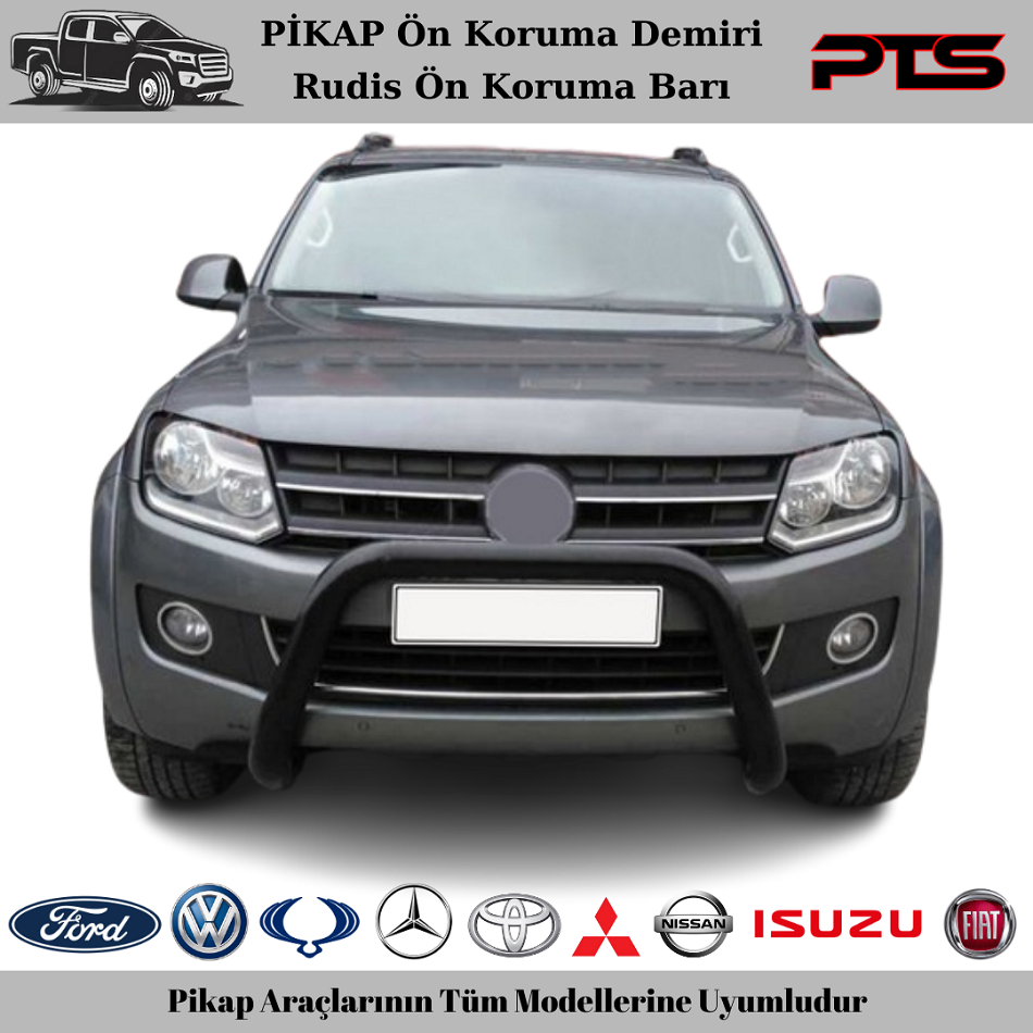Pikap Ön Koruma Demiri Pick Up Rudis Ön Koruma Barı