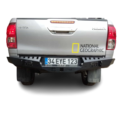 Toyota Hilux Arka Demir Tampon Koruma Hilux Çelik Tampon Koruma
