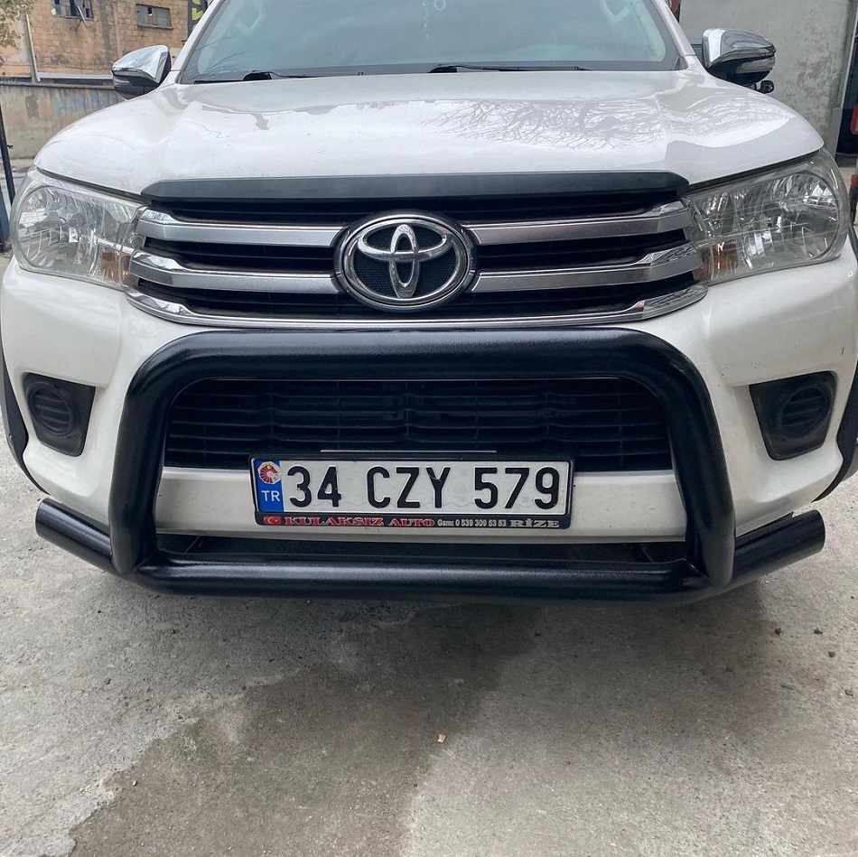 Toyota Hilux Ön Koruma Demiri Vinçbar Hilux Koruma Barı